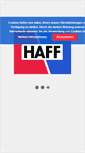 Mobile Screenshot of haff.de